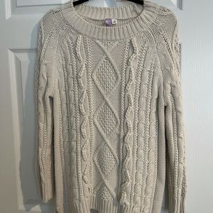 Knit Cream Sweater
